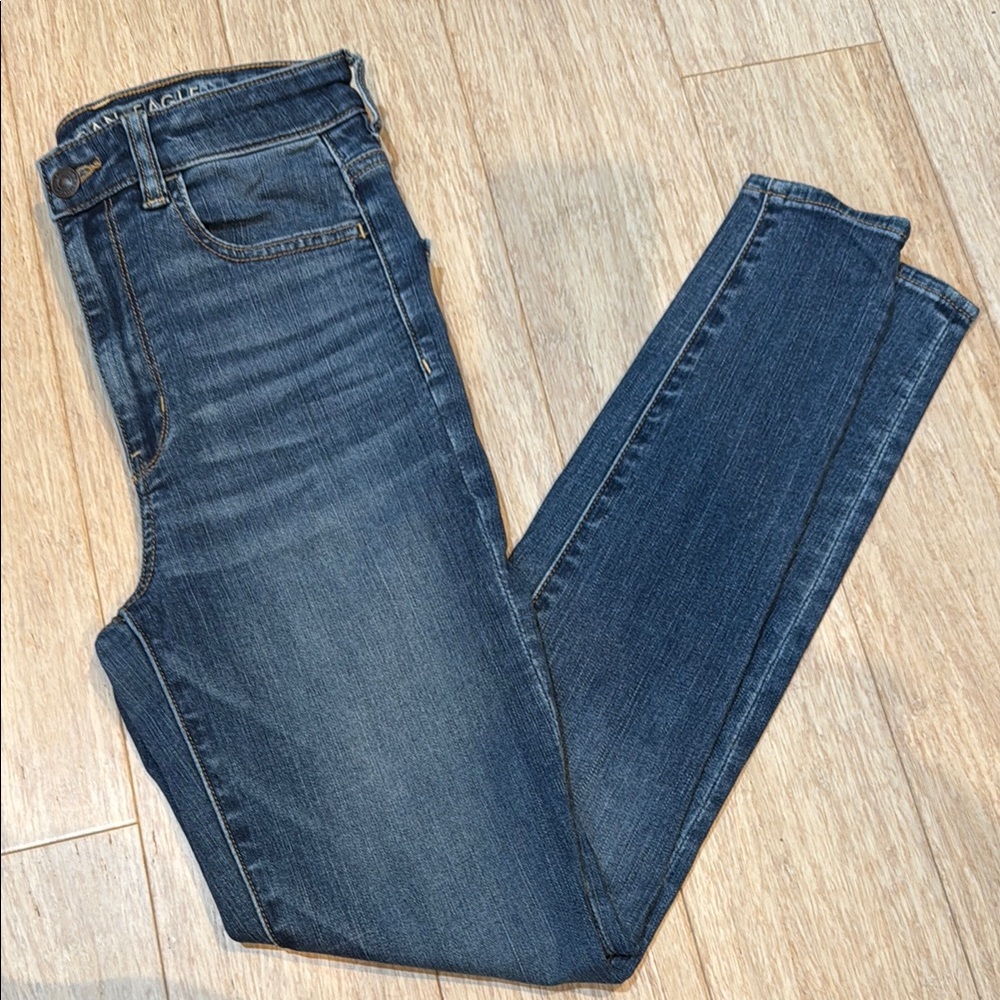 AE skinny high rise jeans